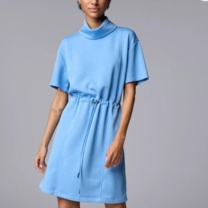 Simply Vera Vera Wang Sky Blue Mini Dress
